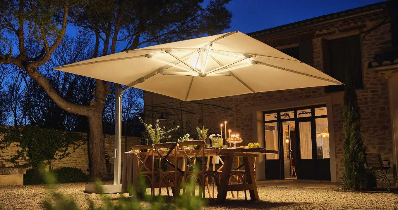 Ambiente Nova at Night with LED