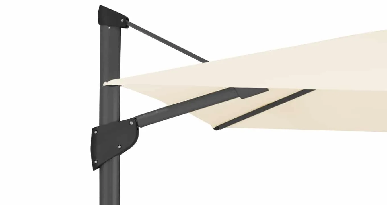 Fortano Cantilever umbrella close up