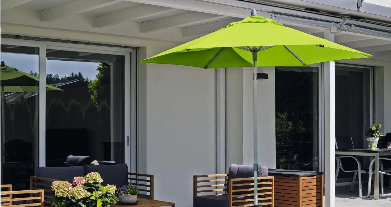 Push up umbrella