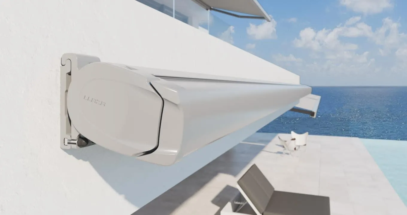 Storbox 400 Awning Close up