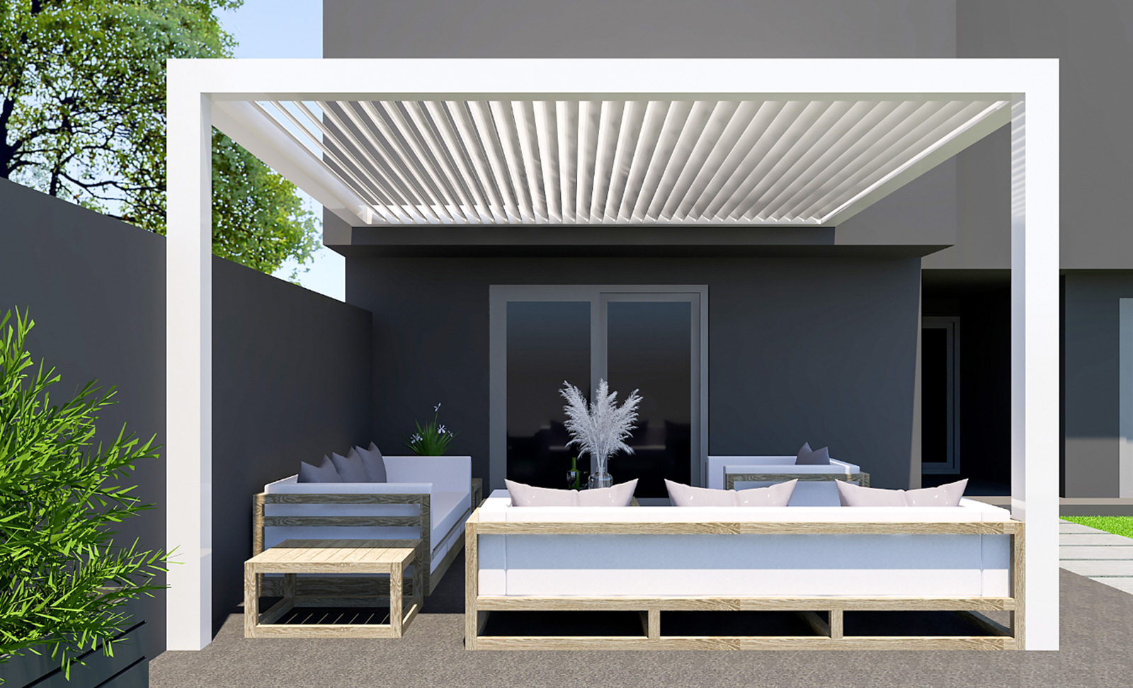 Fixed Roof Pergolas
