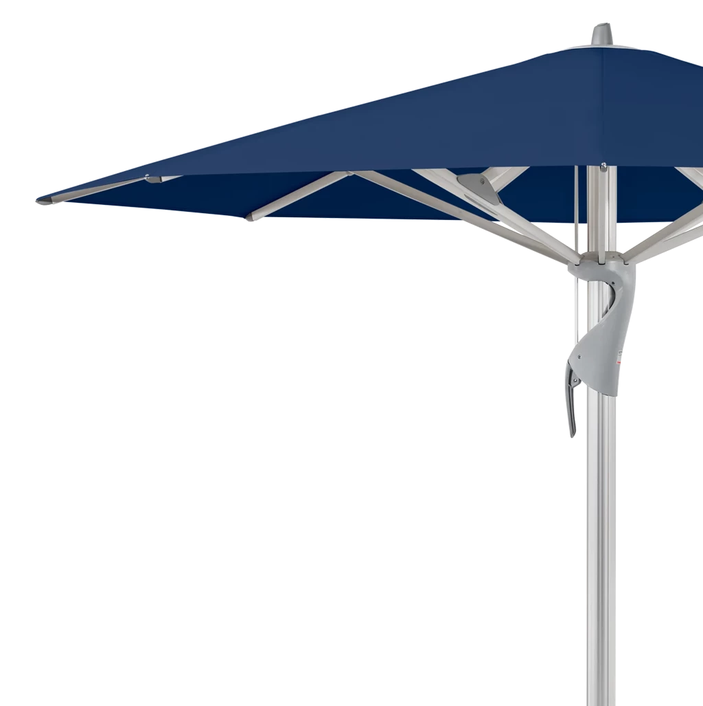 Glatz Castello giant umbrella on a restaurant terrace