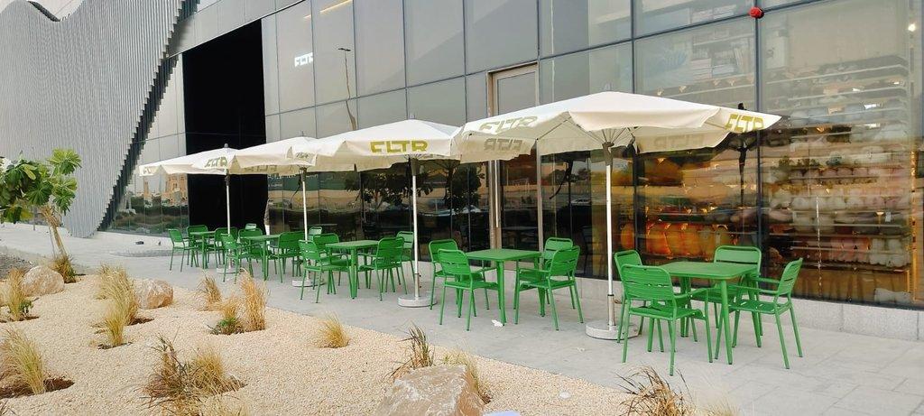 Fortino Umbrella installed At One Coffee - 1