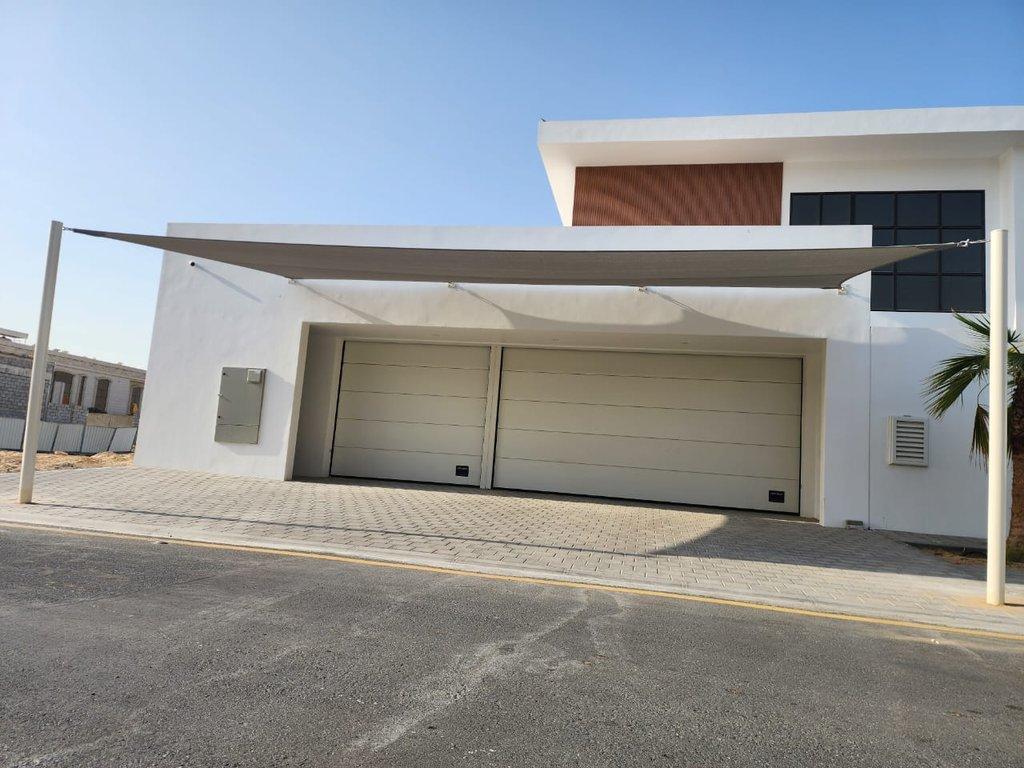 Tensioned Shade sail for Carport in Al Khawaneej