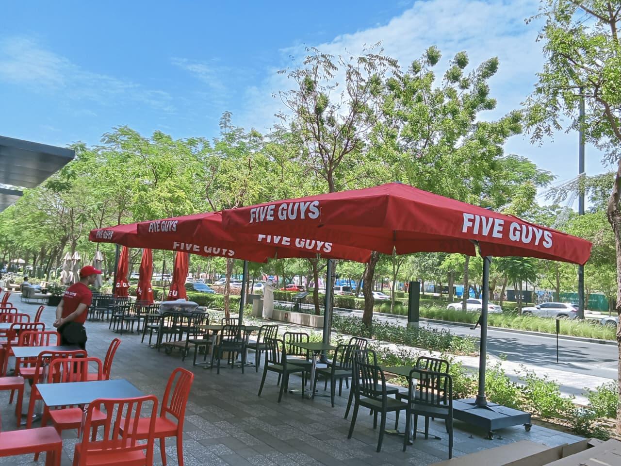 Five Guys Umbrellas with Canopies - 1