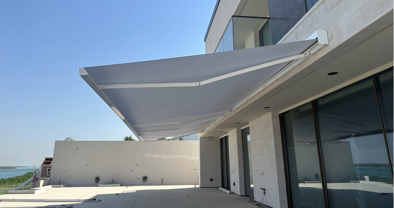 Kuadbox Awning Installed in Abu Dhabi