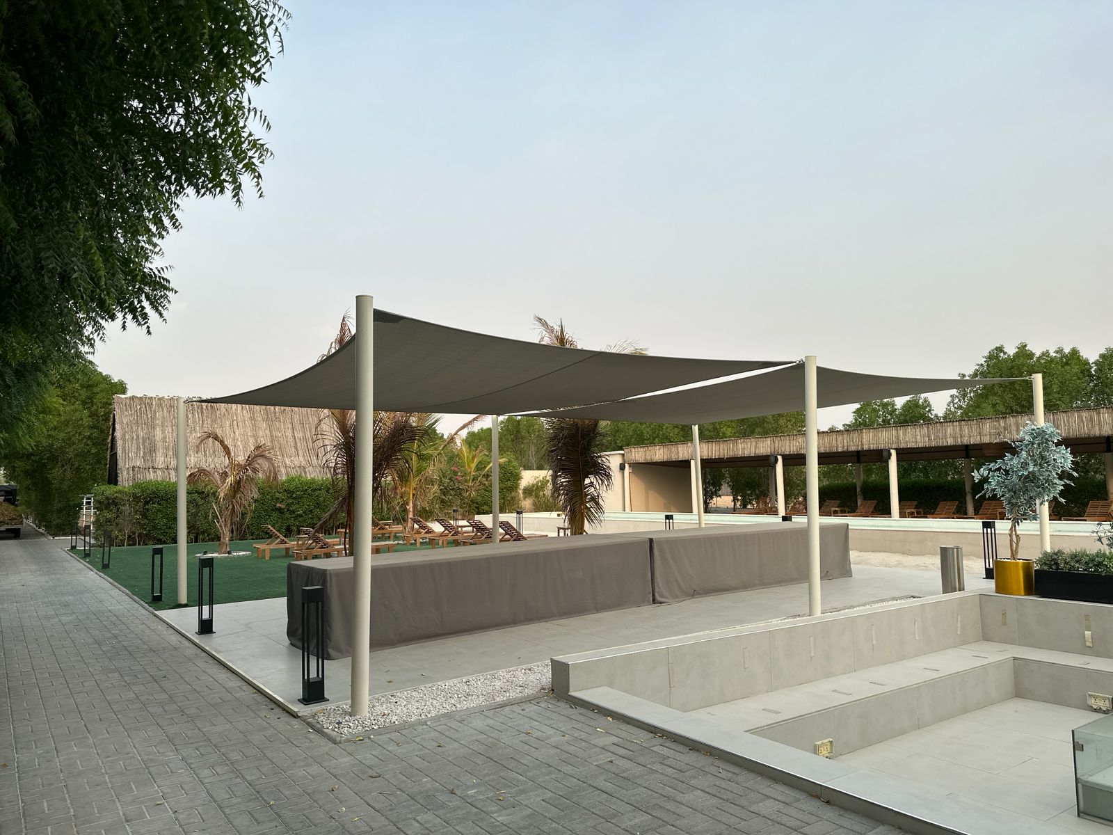Shade Sail at a Private Residence